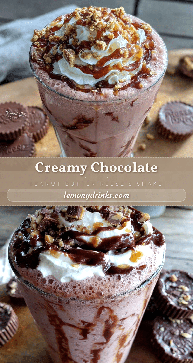 creamy chocolate peanut butter milkshake recipe