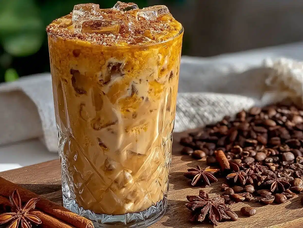 creamy iced chai latte preparation steps