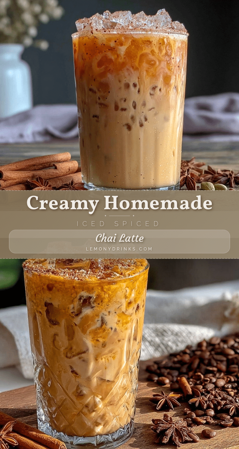 creamy iced chai latte recipe