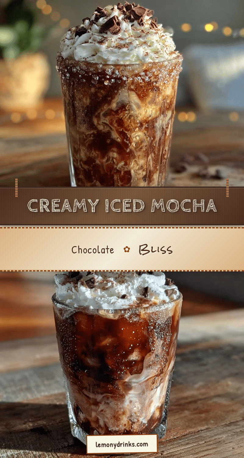 creamy iced mocha recipe