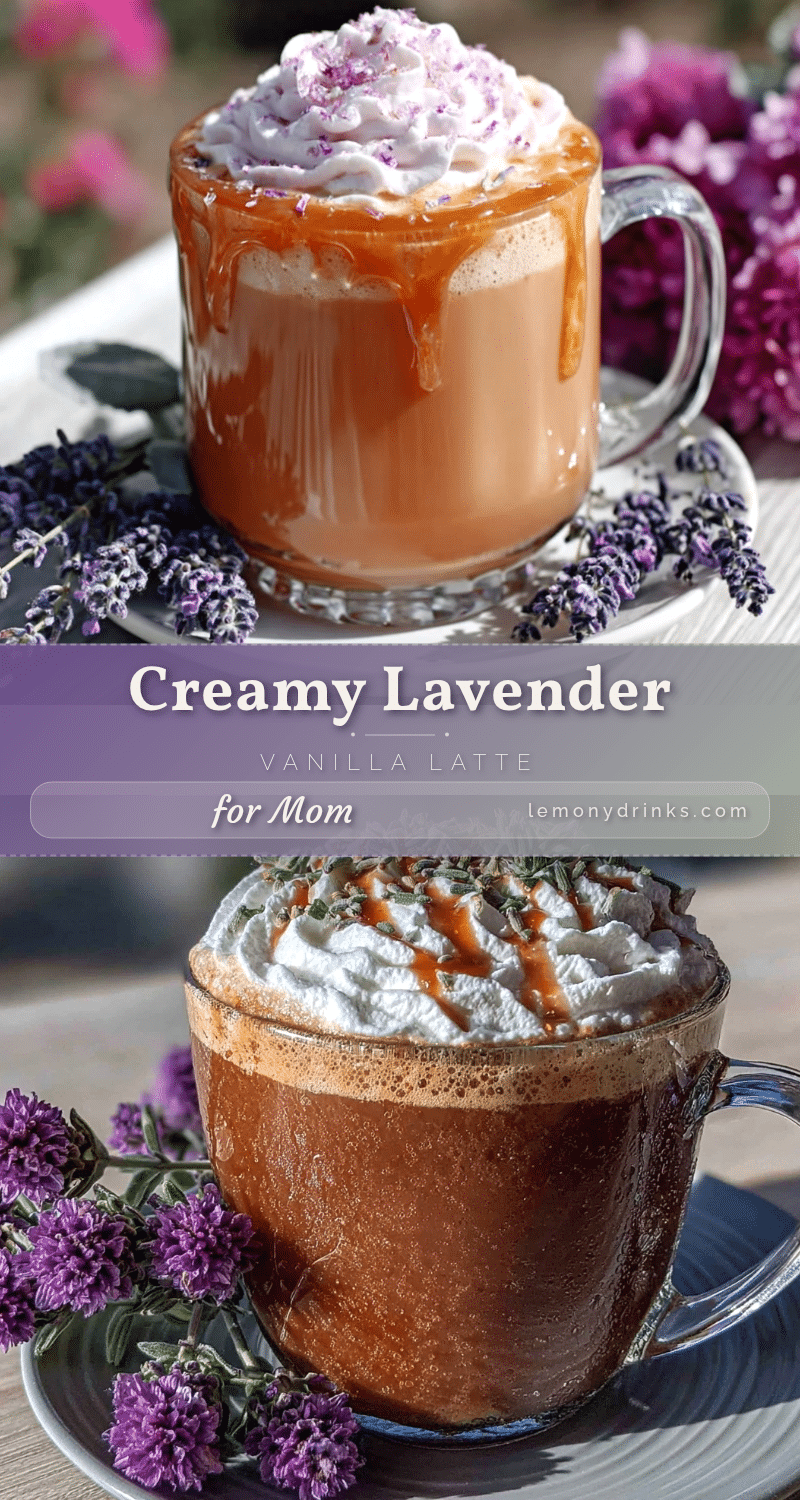 creamy lavender vanilla latte recipe