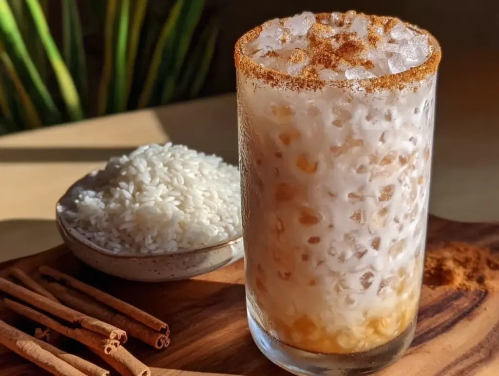 creamy Mexican horchata recipe from scratch - featured image