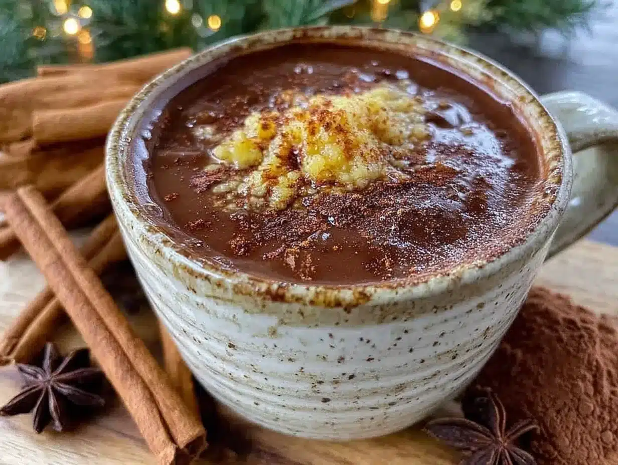 creamy mexican hot chocolate preparation steps