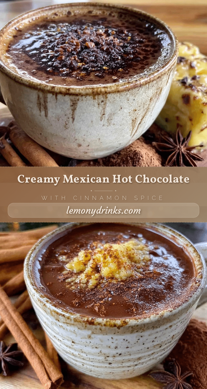 creamy mexican hot chocolate recipe