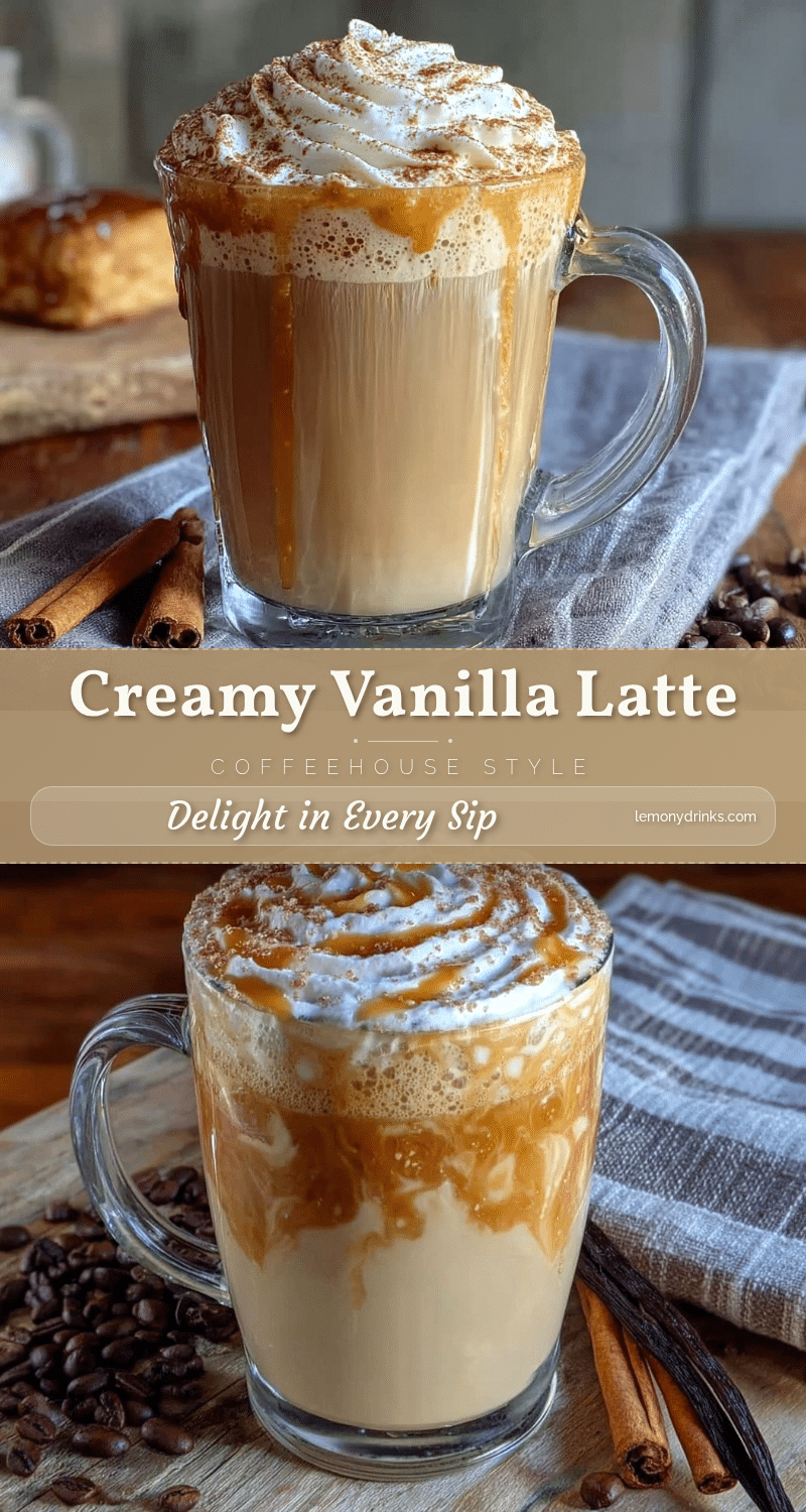 creamy vanilla latte recipe recipe