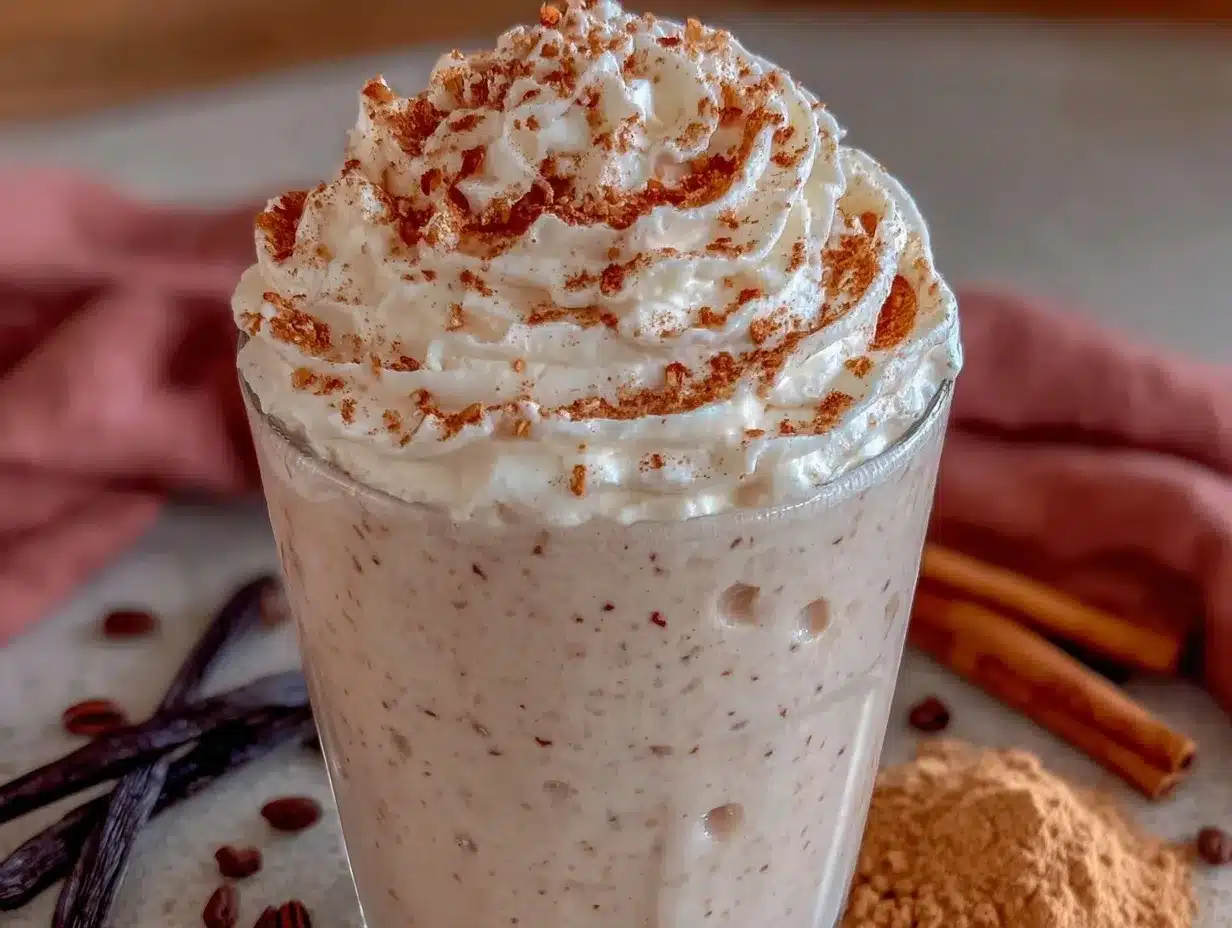 creamy vanilla protein shake preparation steps