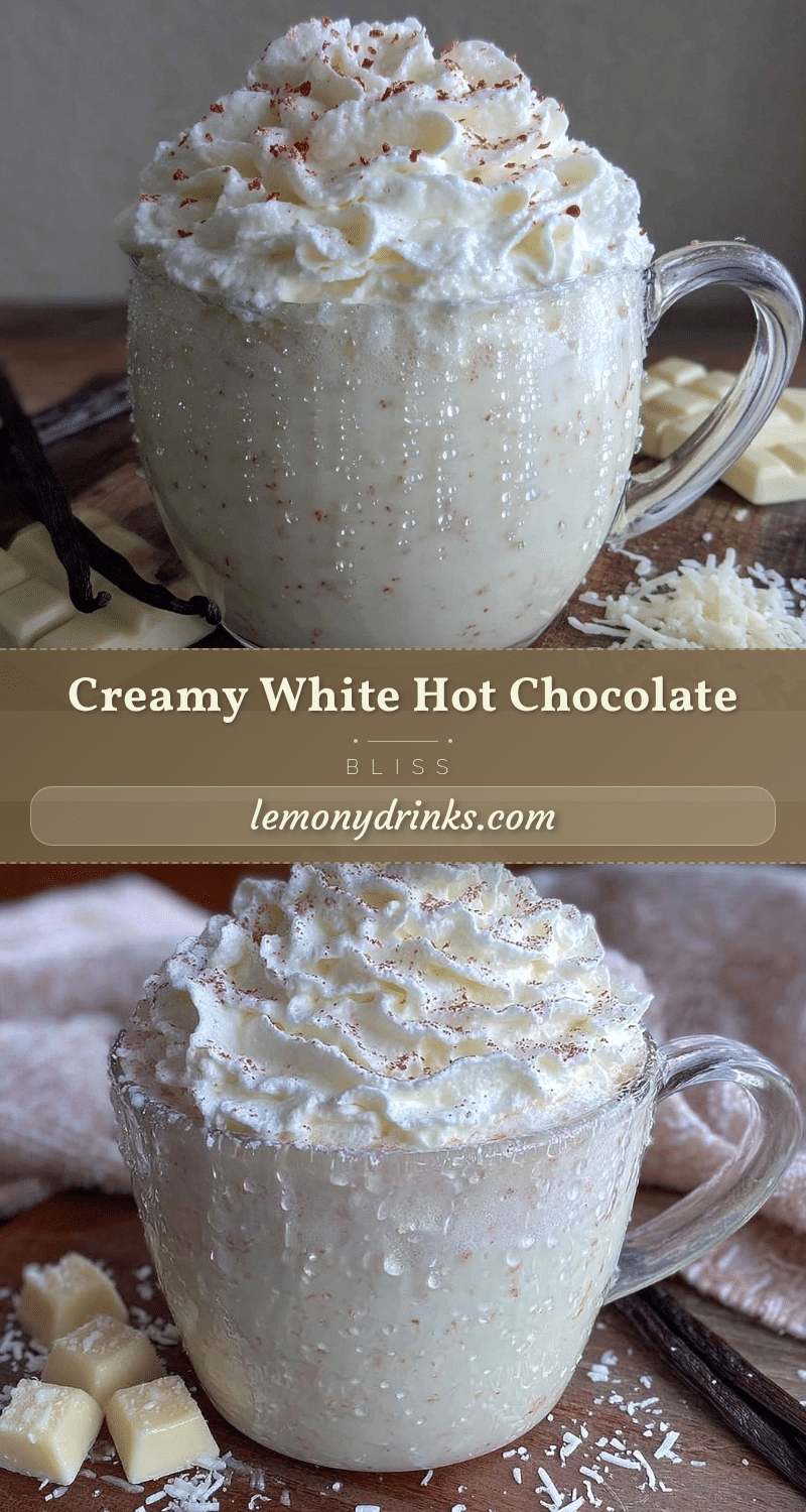 creamy white hot chocolate recipe