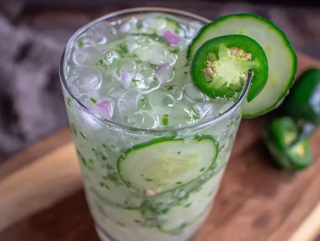 cucumber jalapeño agua fresca - featured image