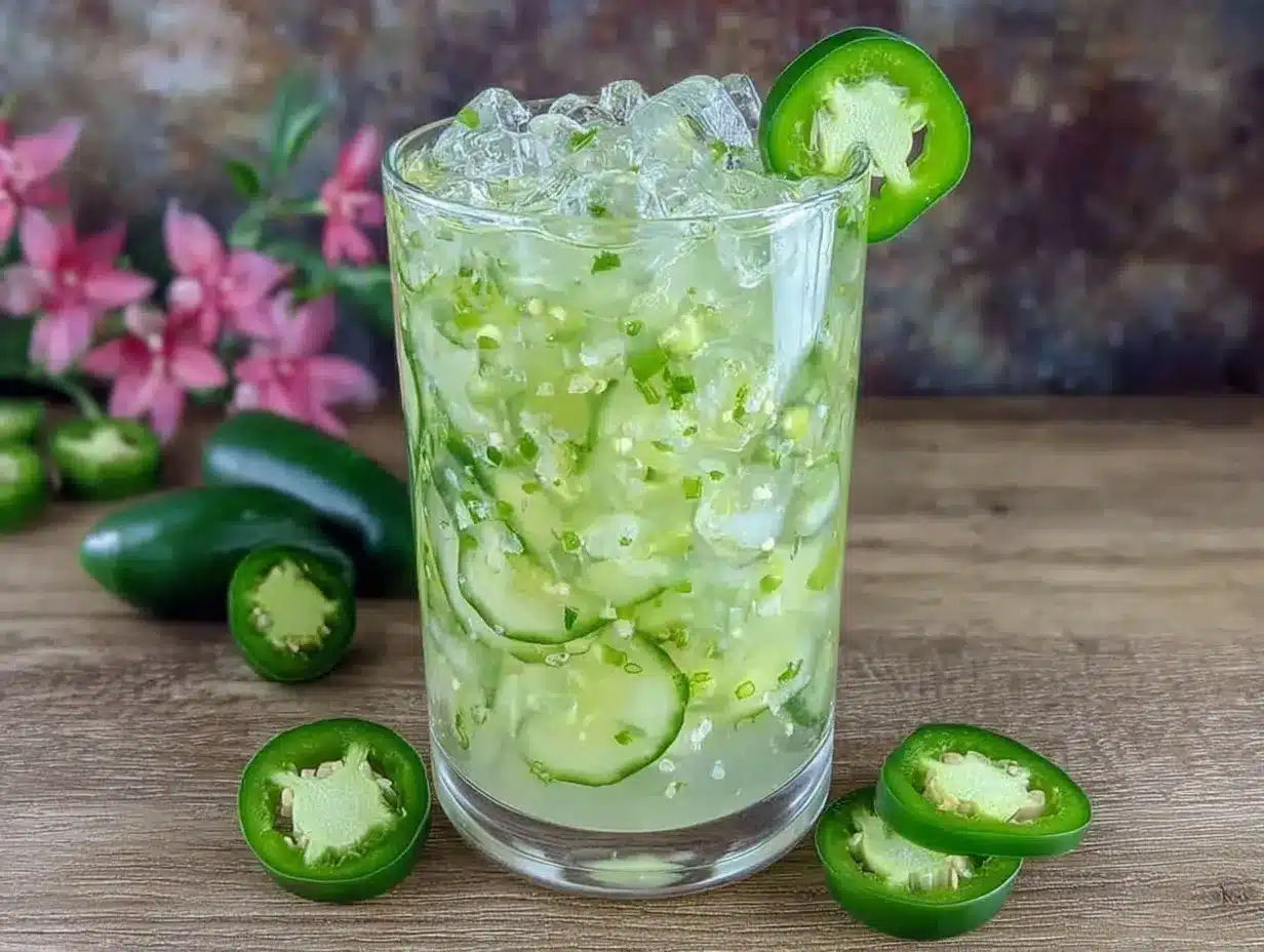 cucumber jalapeño agua fresca preparation steps