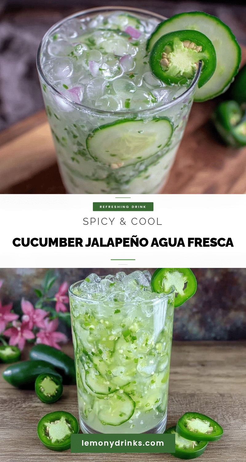 cucumber jalapeño agua fresca recipe