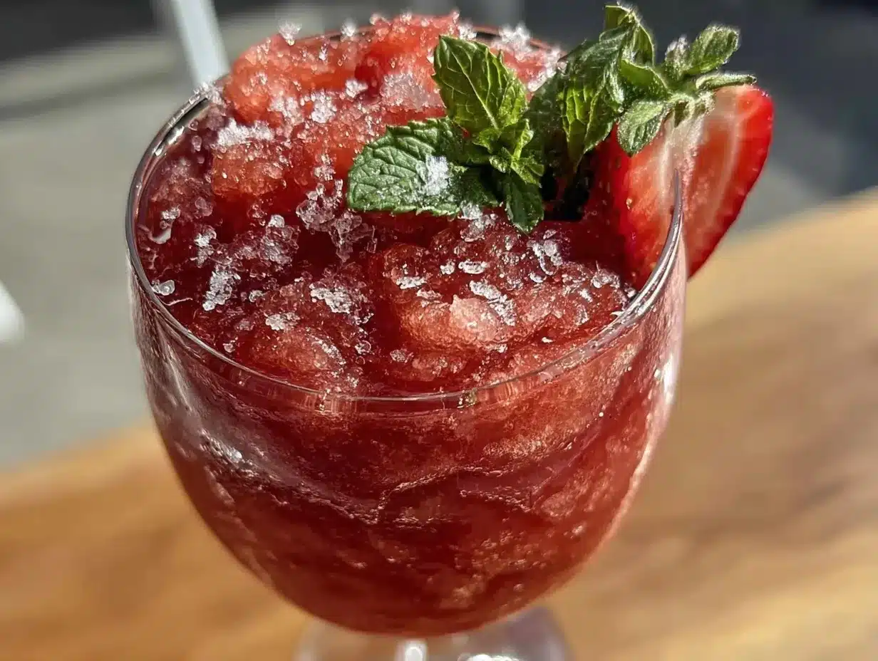 easy frosé recipe preparation steps
