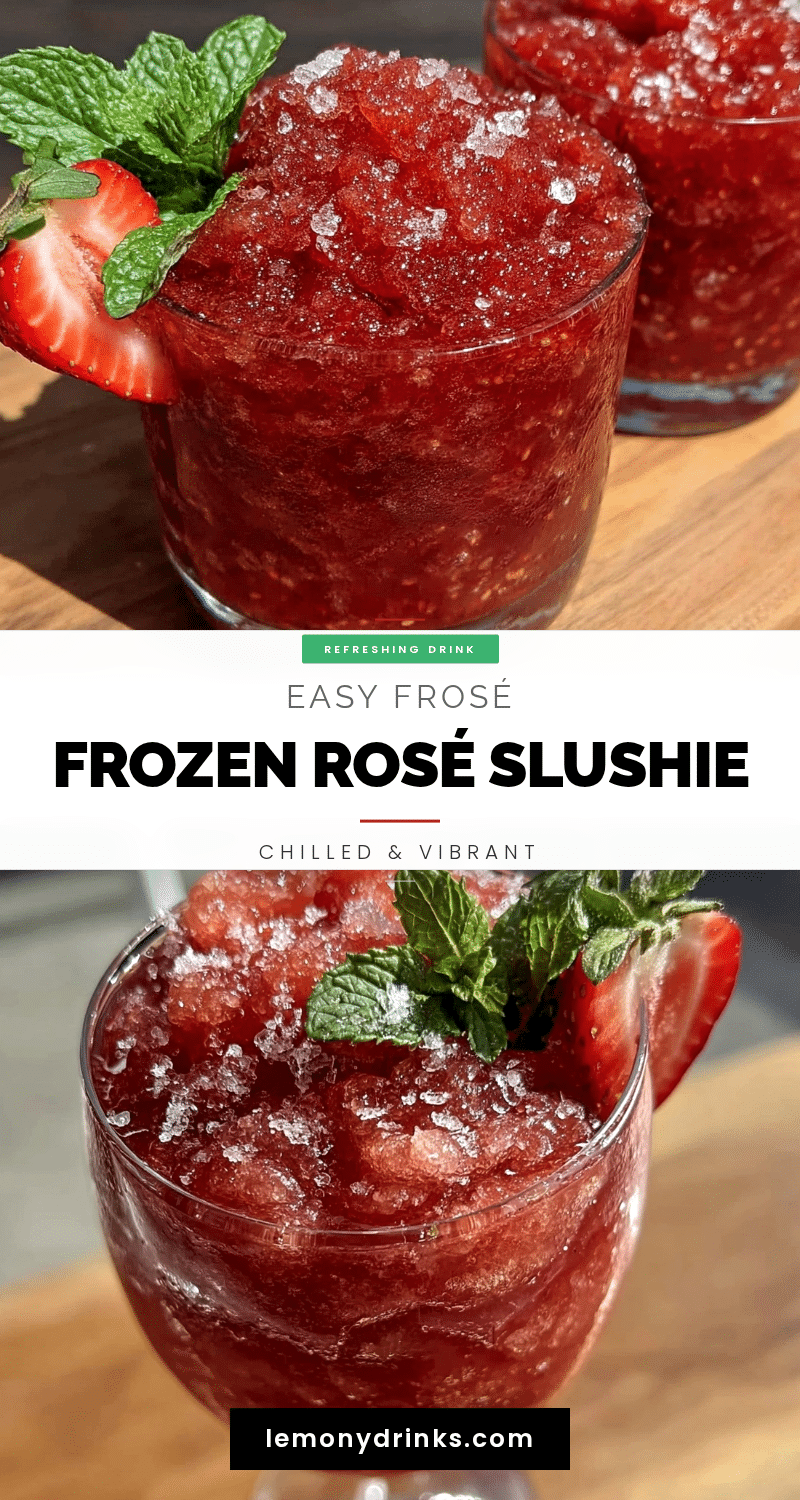 easy frosé recipe recipe