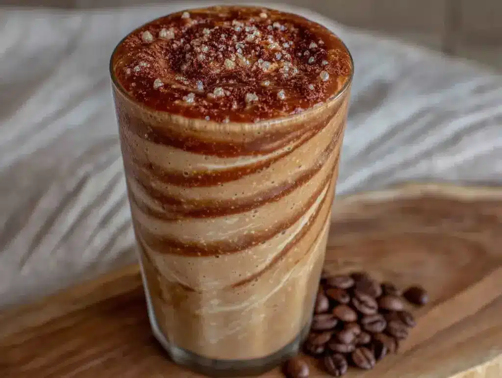 energizing coffee protein shake - featured image