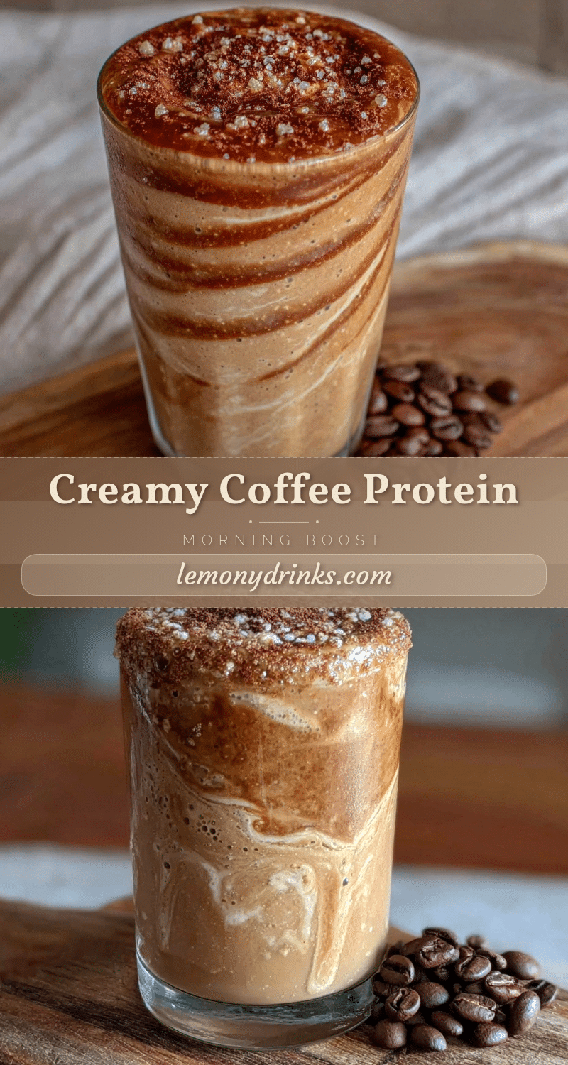 energizing coffee protein shake recipe