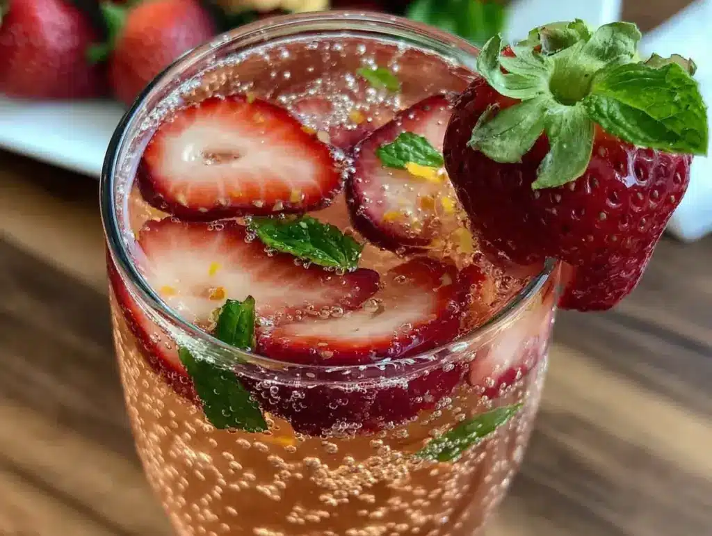 fresh rosé sangria recipe - featured image