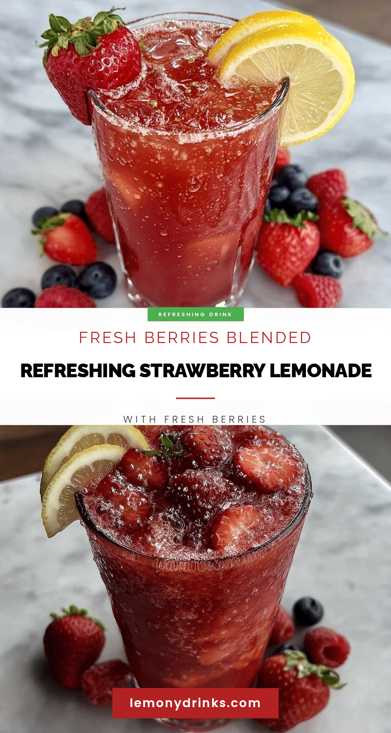 fresh strawberry lemonade recipe