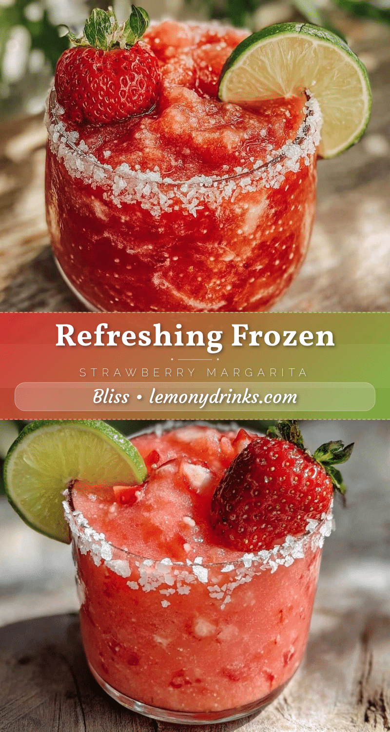 frozen strawberry margarita recipe