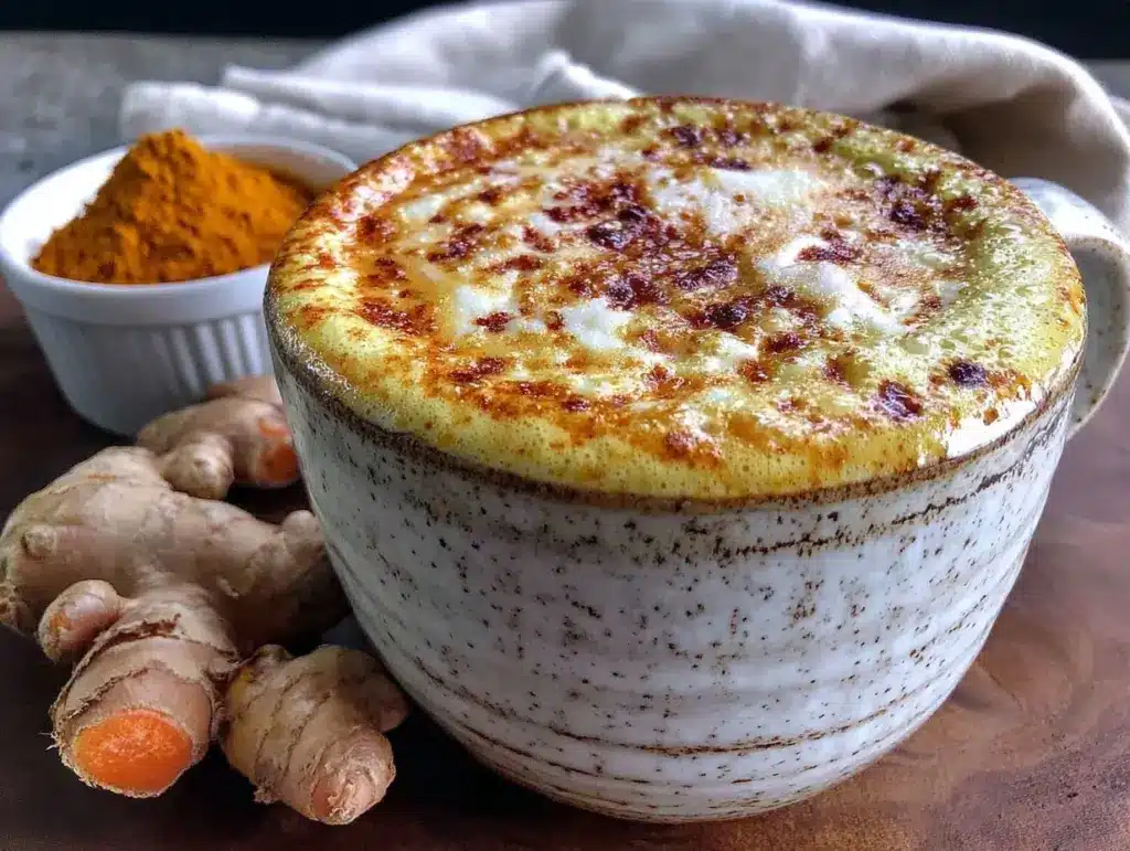 golden milk turmeric latte - featured image