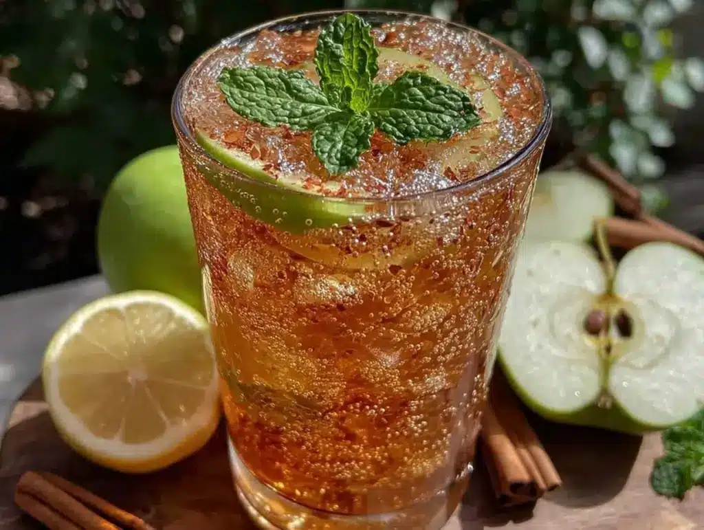 healthy apple cider vinegar drink - featured image