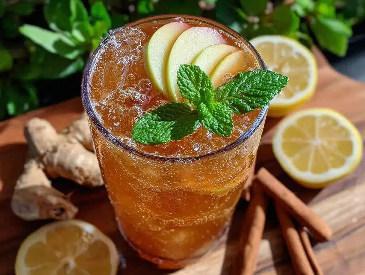 healthy apple cider vinegar drink preparation steps