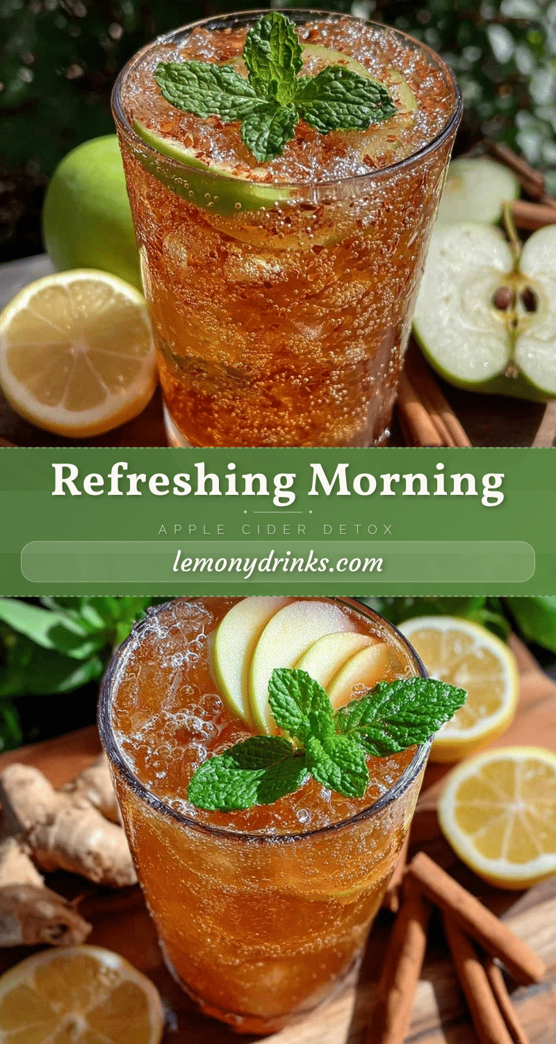 healthy apple cider vinegar drink recipe