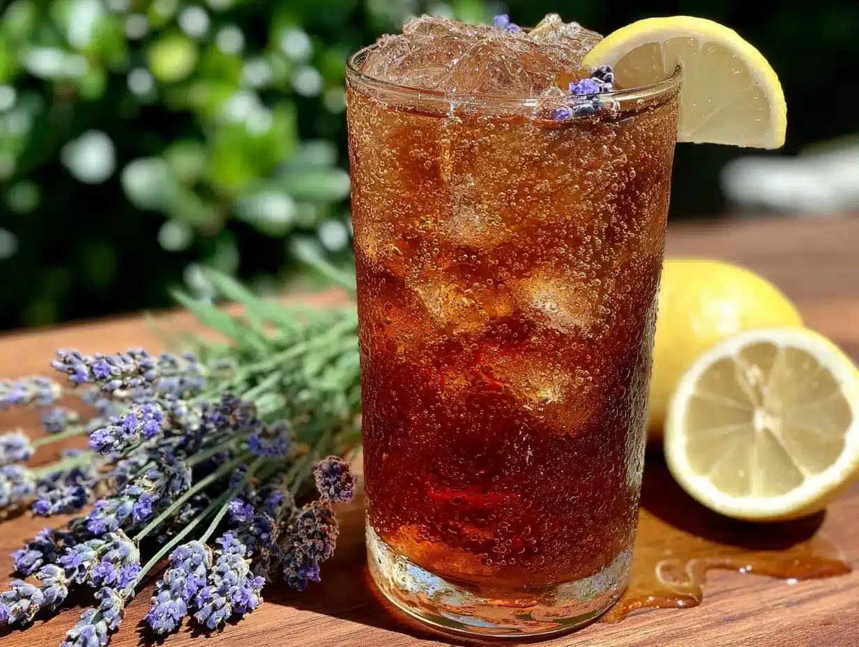 honey lavender iced tea preparation steps