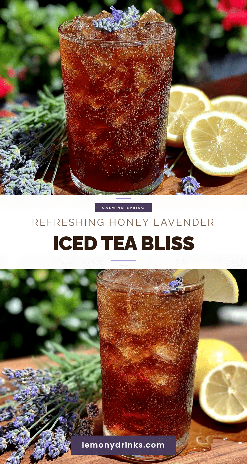 honey lavender iced tea recipe