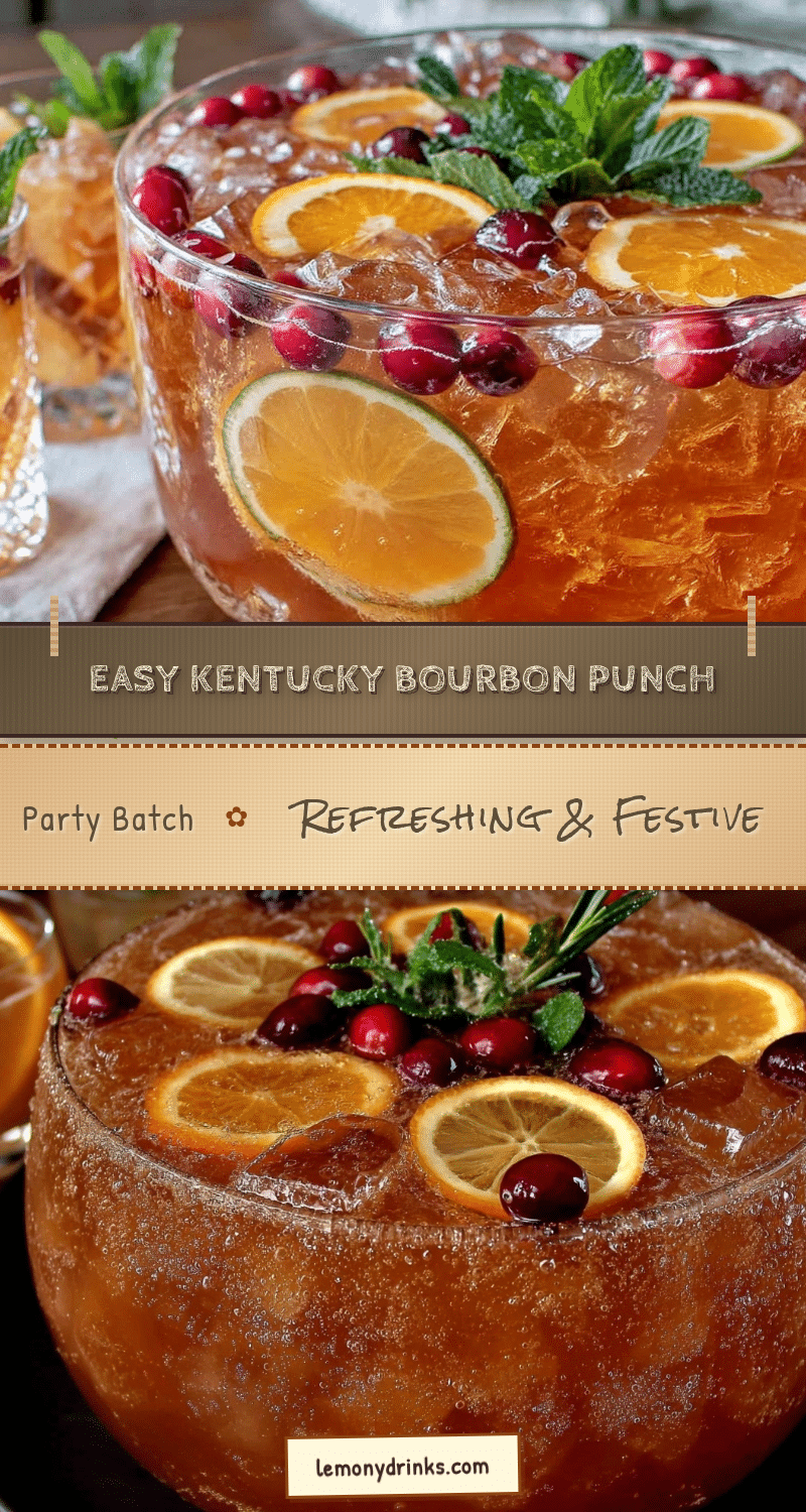 Kentucky Bourbon Punch recipe