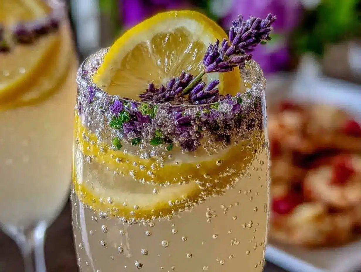 lavender lemonade recipe preparation steps