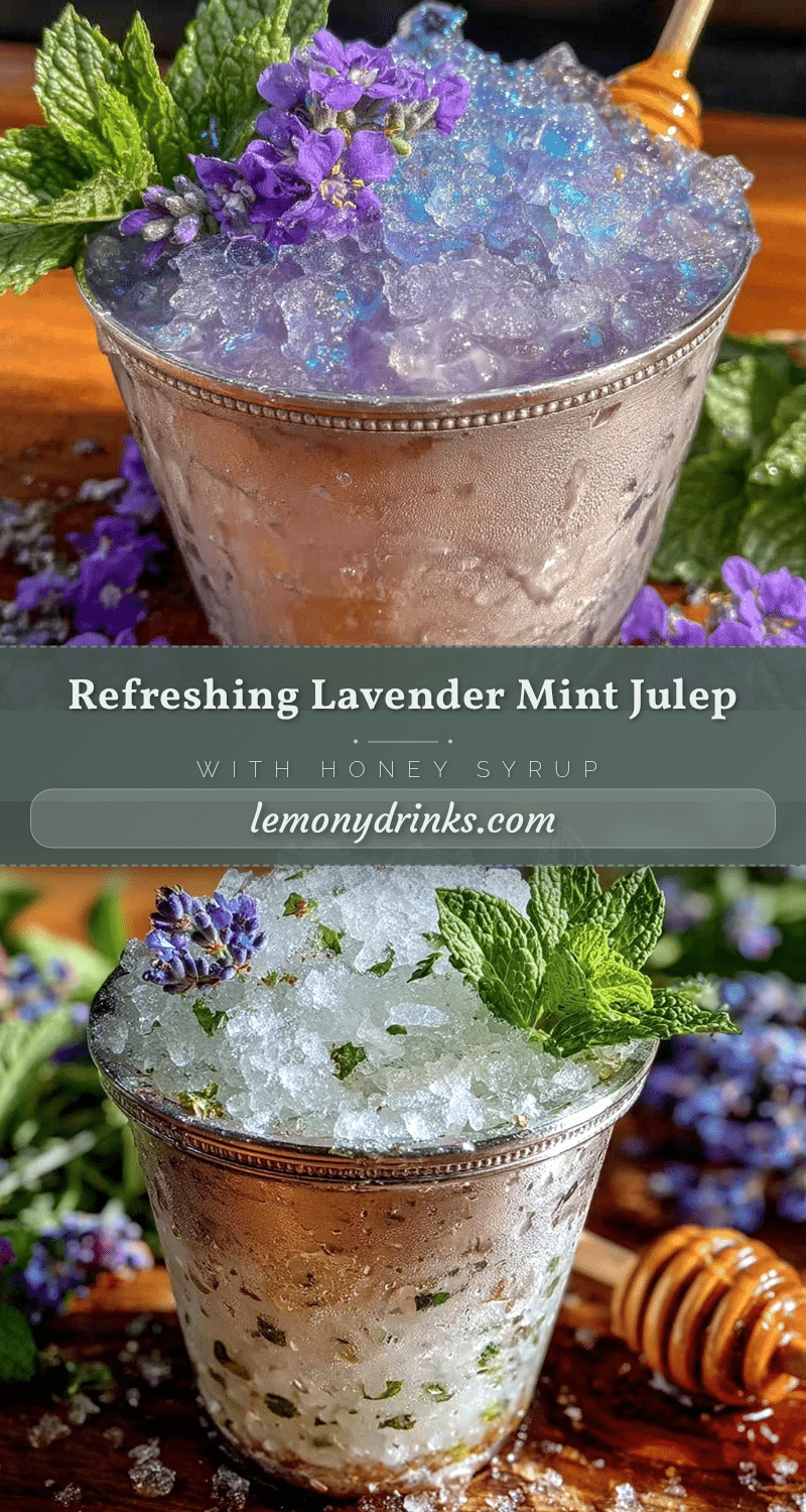 lavender mint julep recipe