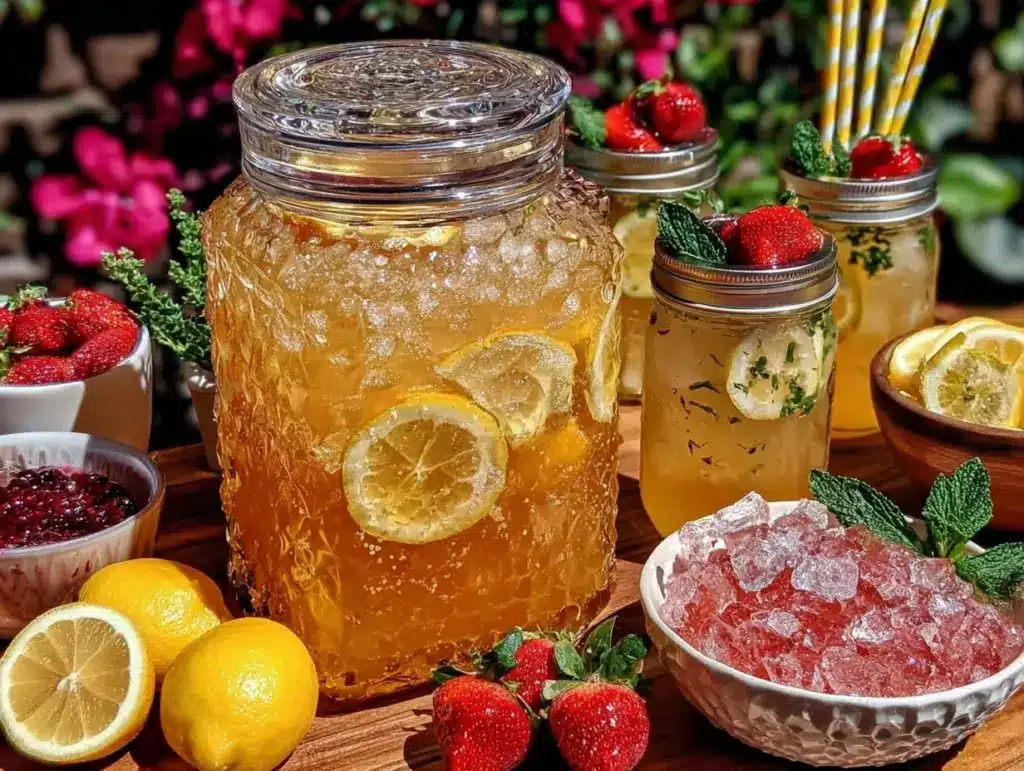 lemonade bar setup - featured image