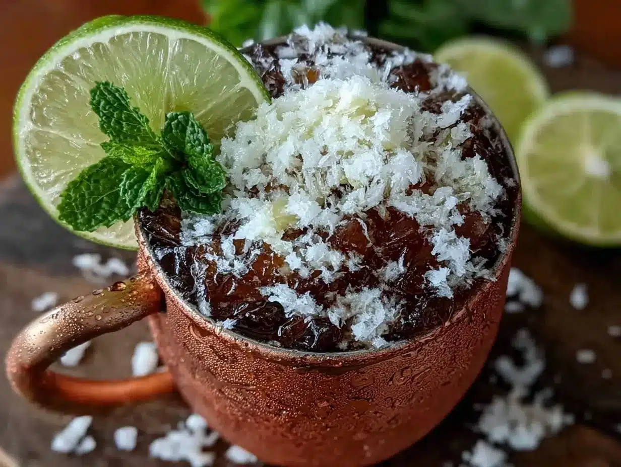 Moscow Mule Cocktail Recipe preparation steps