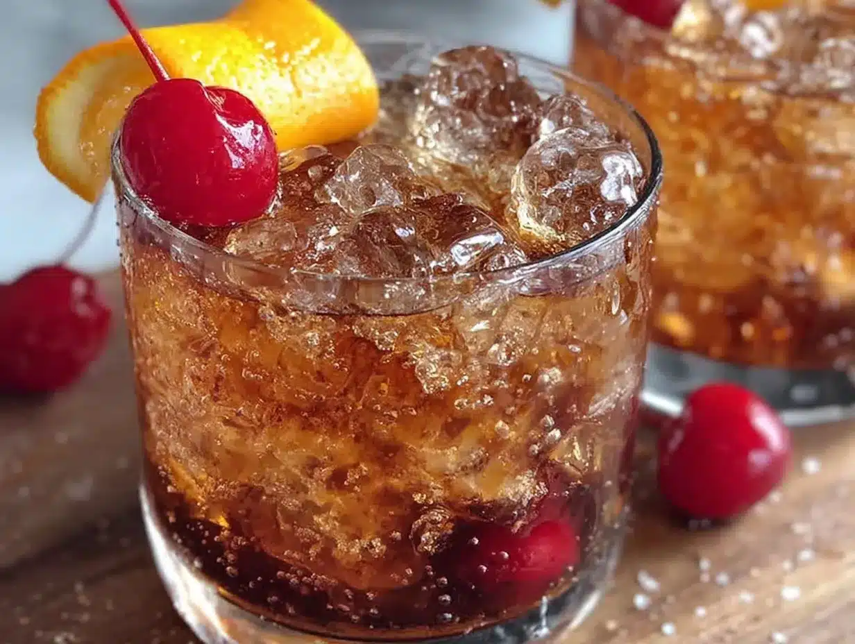 Old Fashioned cocktail recipe preparation steps