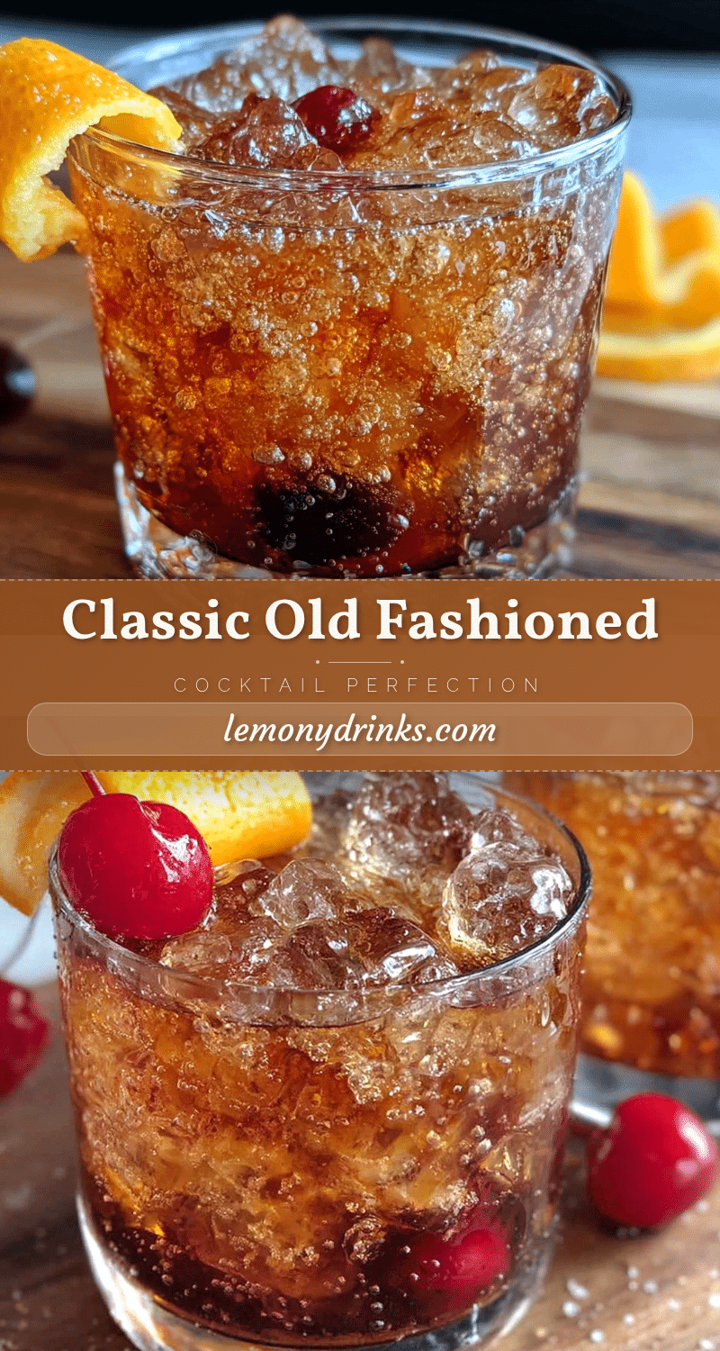 Old Fashioned cocktail recipe recipe
