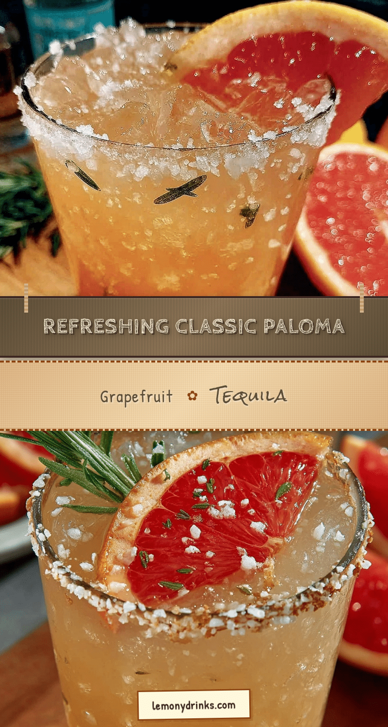 Paloma cocktail recipe recipe