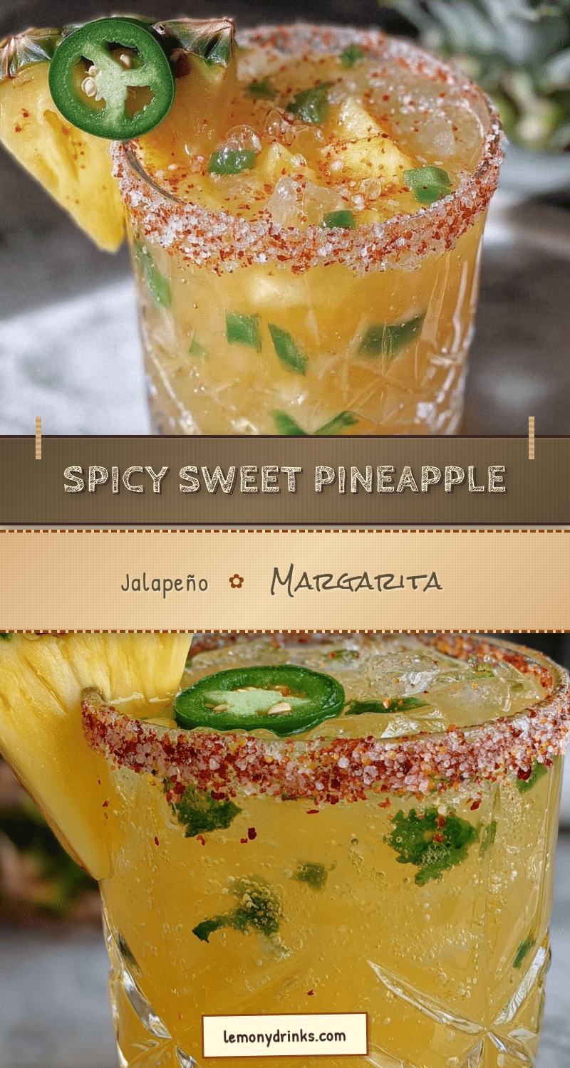 pineapple jalapeño margarita recipe