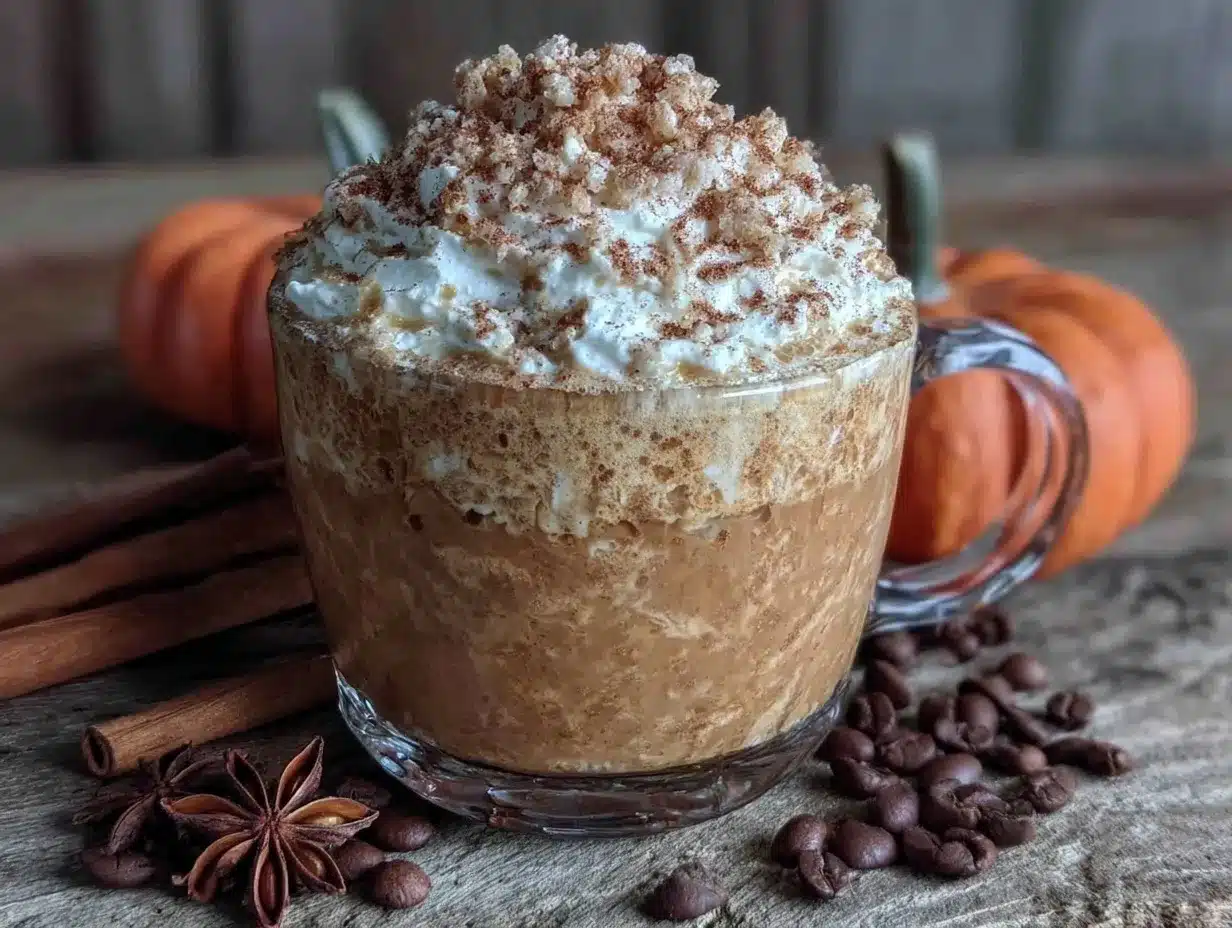 pumpkin spice latte recipe preparation steps