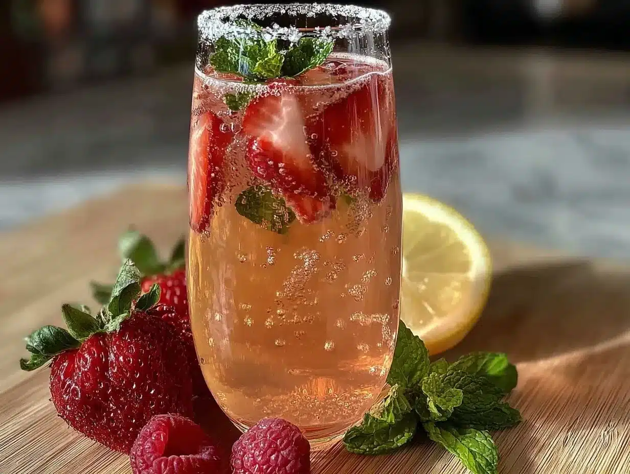 Refreshing Easter Punch preparation steps