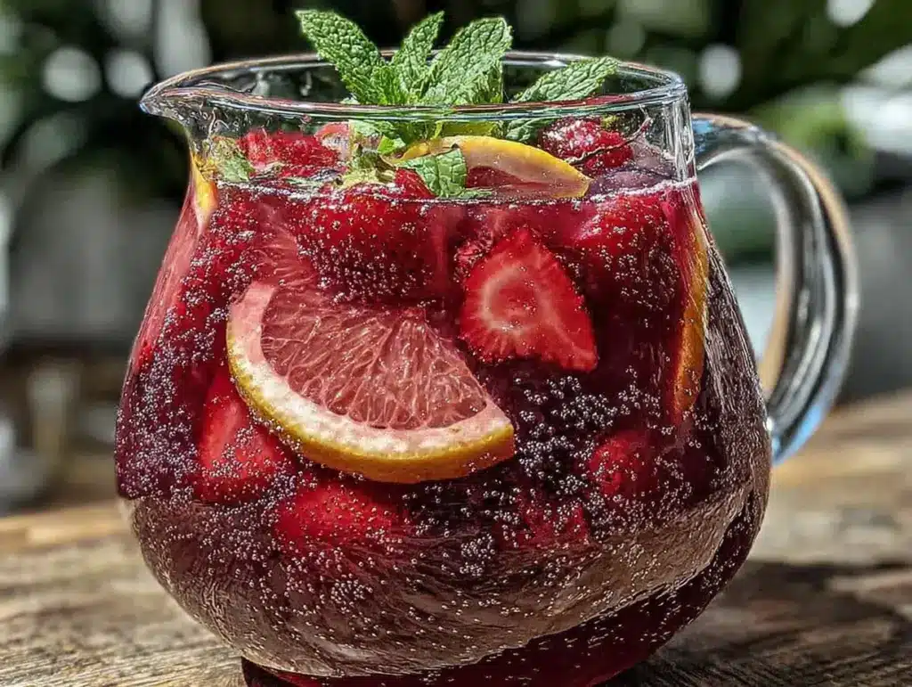rosé sangria recipe - featured image