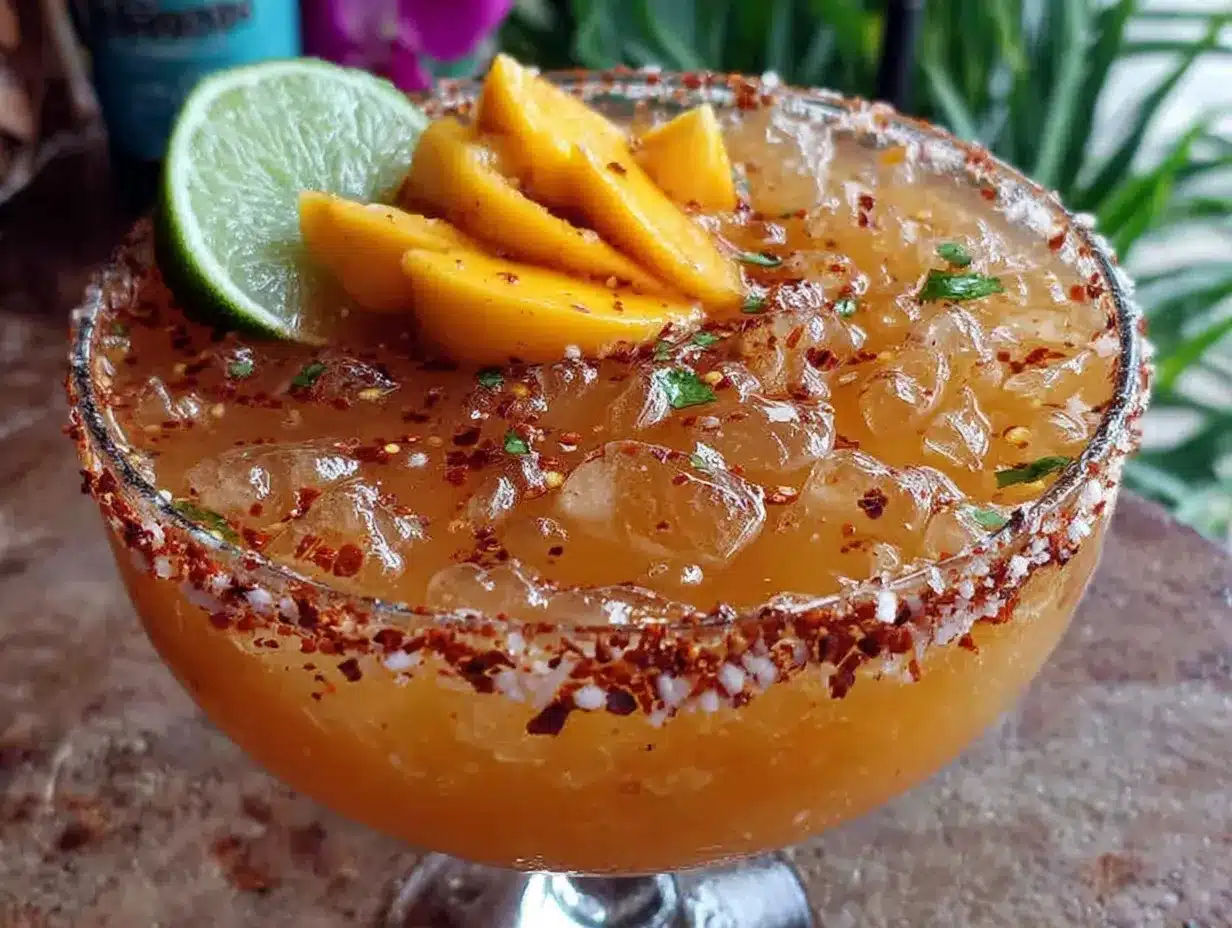 spicy mango margarita preparation steps
