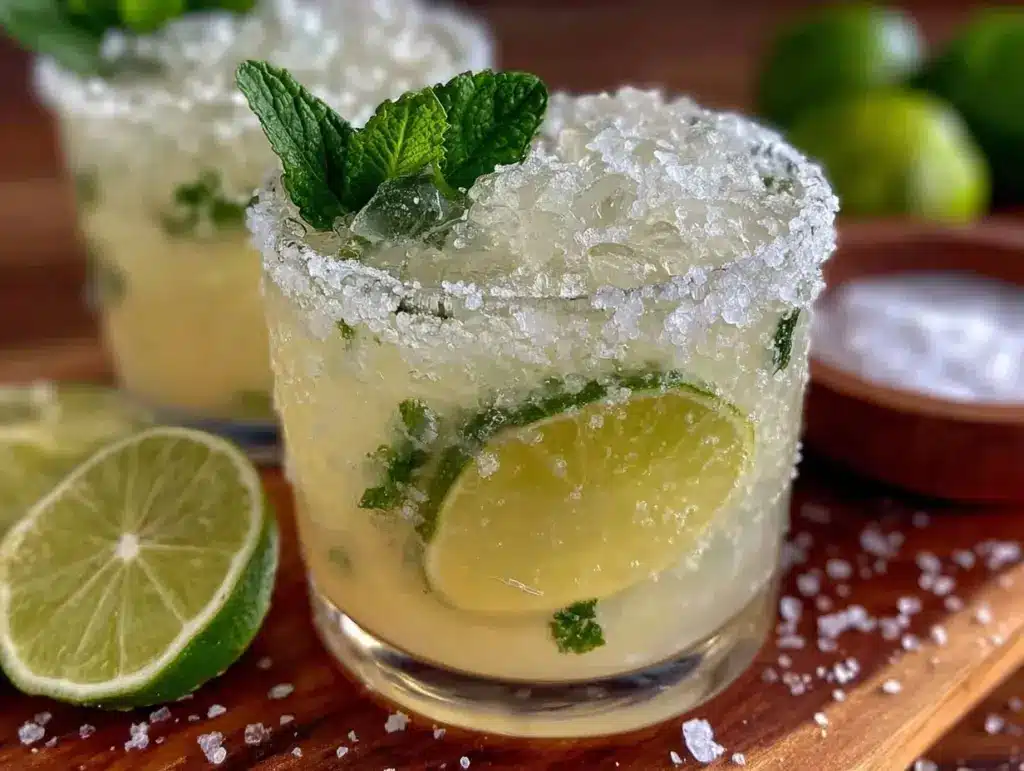 virgin margarita mocktail - featured image