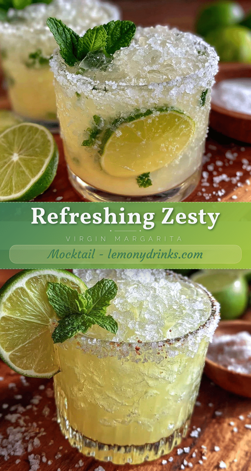 virgin margarita mocktail recipe