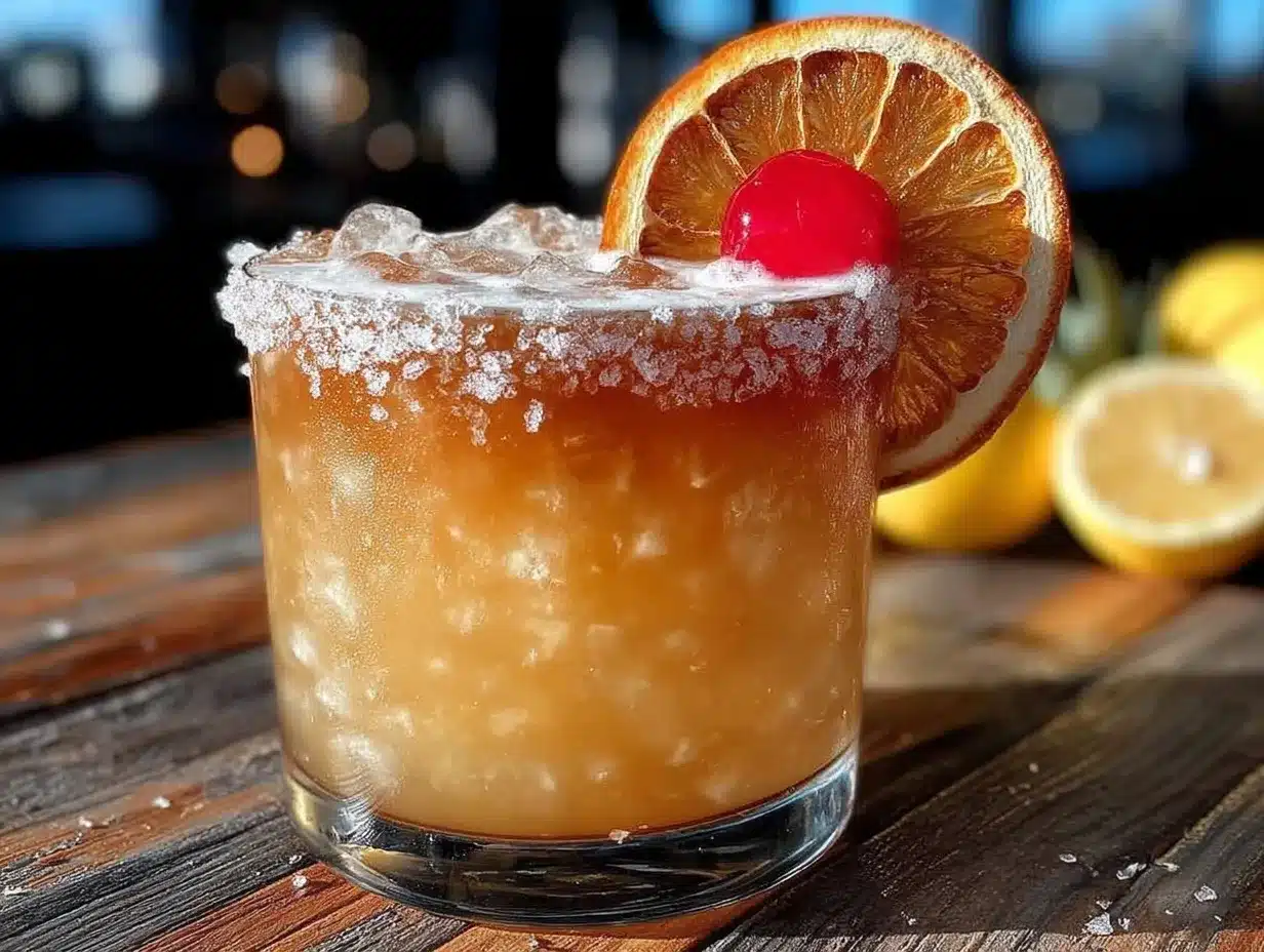 whiskey sour recipe preparation steps