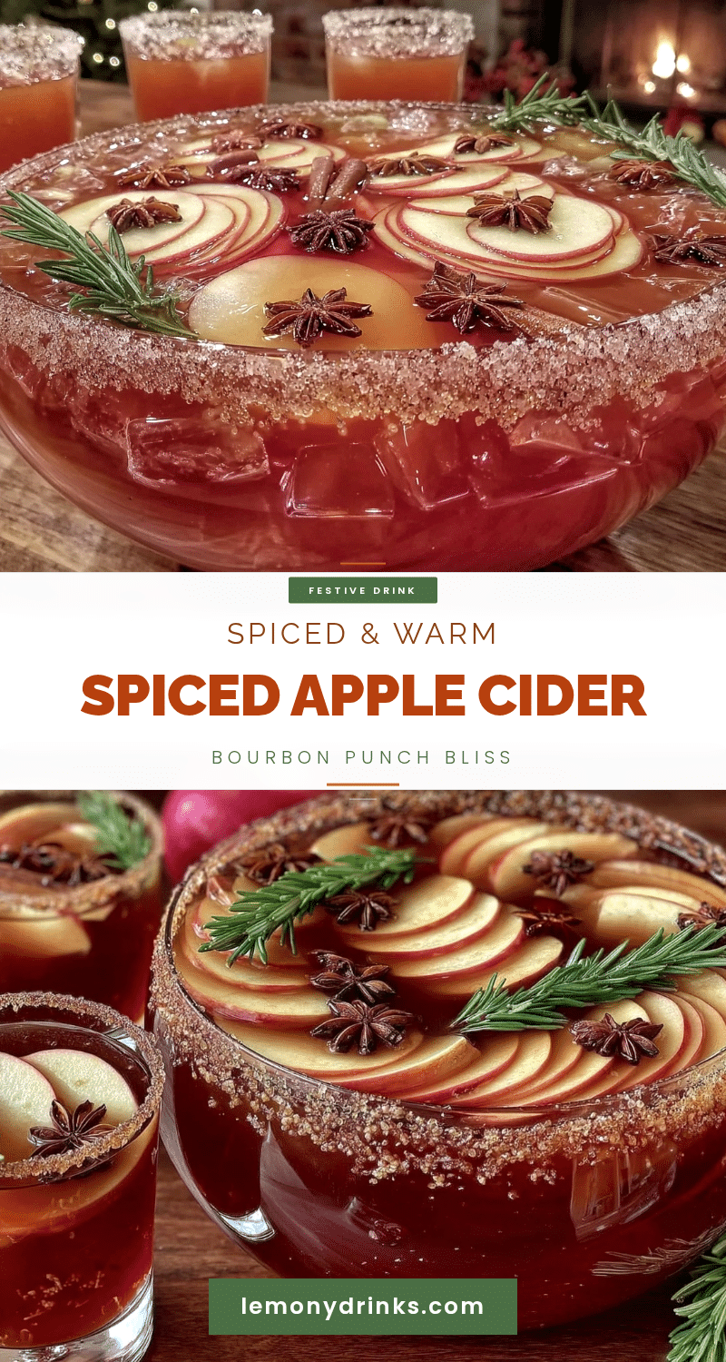 apple cider bourbon punch recipe