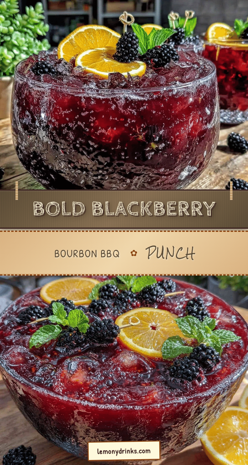 blackberry bourbon bbq punch recipe
