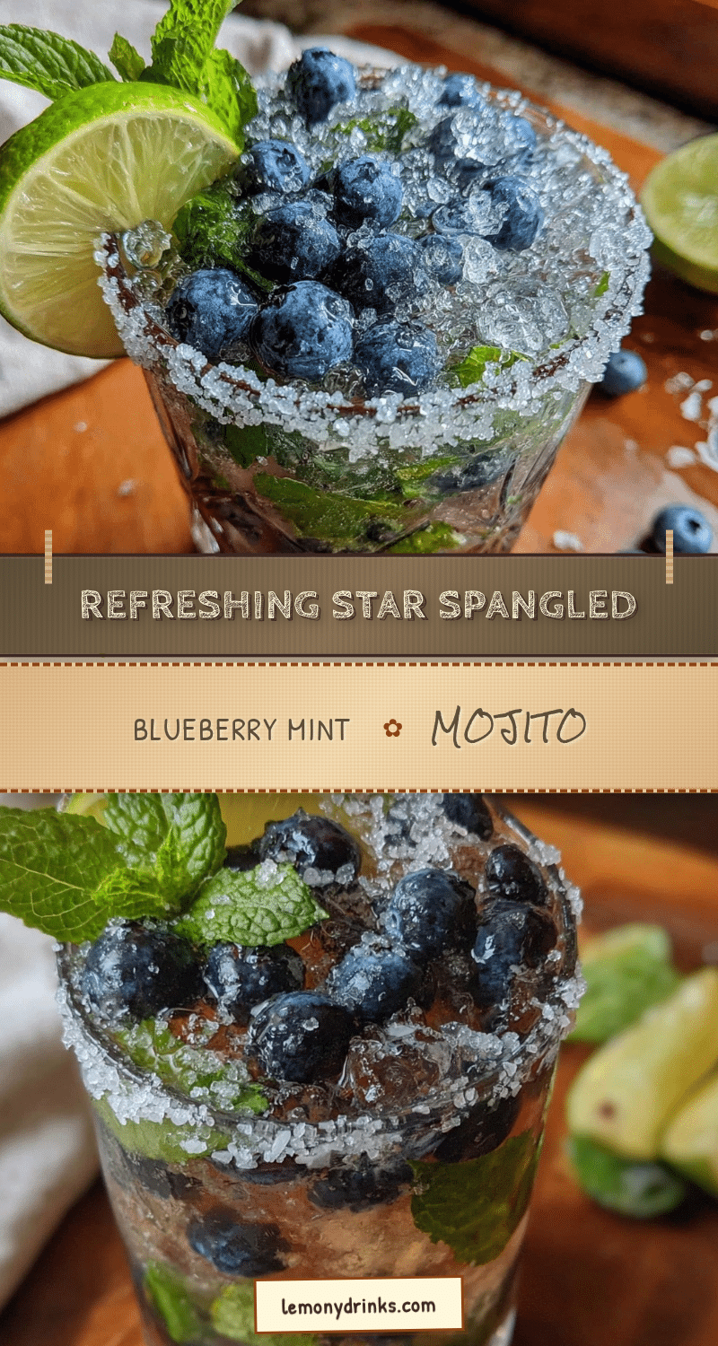 blueberry mint mojito recipe