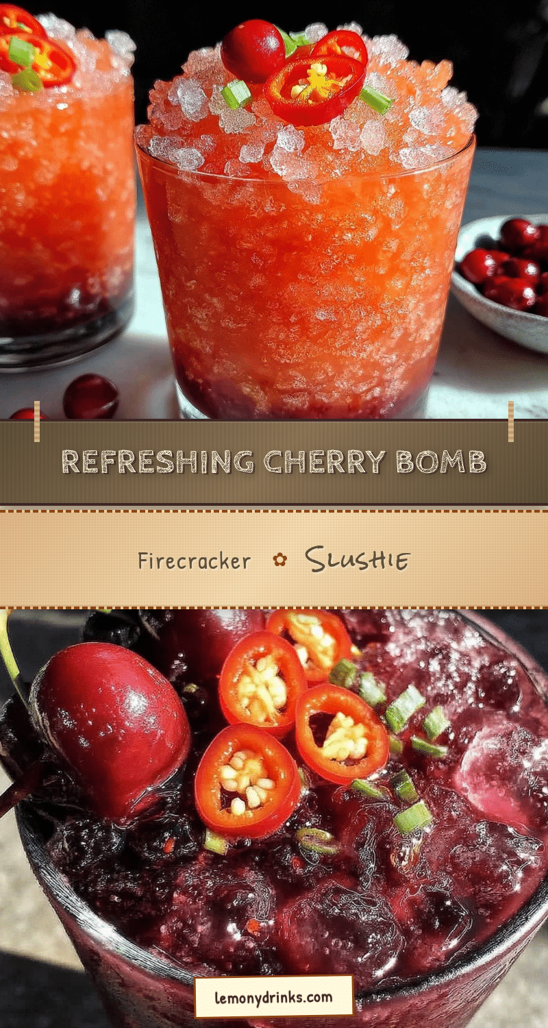cherry bomb firecracker slushie recipe