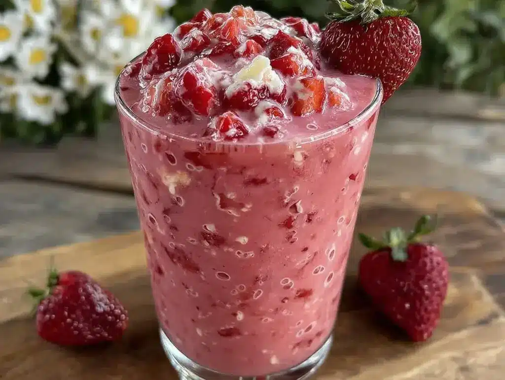 creamy copycat starbucks pink drink - featured image