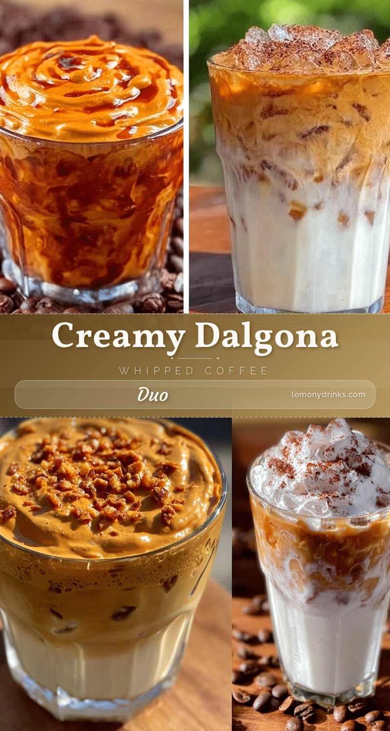 creamy dalgona whipped coffee recipe