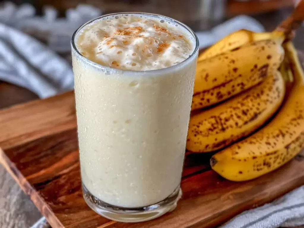 creamy korean banana milk - featured image